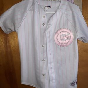 Pink & White Cubs Jersey Size Small